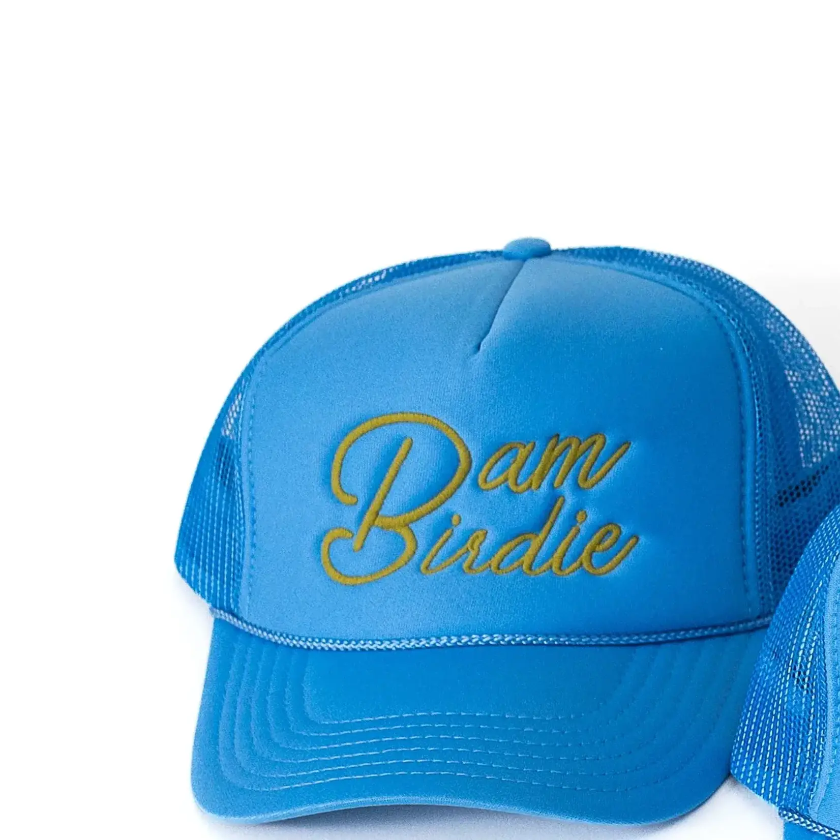 Bam Bird Boutique Chartreuse Bam Bird & Bam Birdie Trucker Hat
