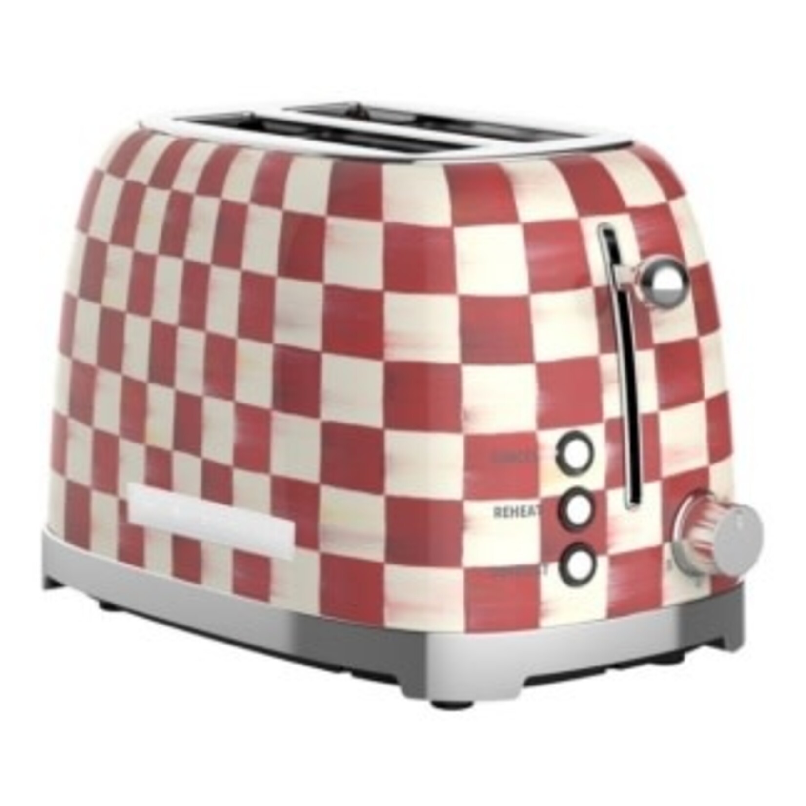 MacKenzie-Childs cherry check 2-slice toaster