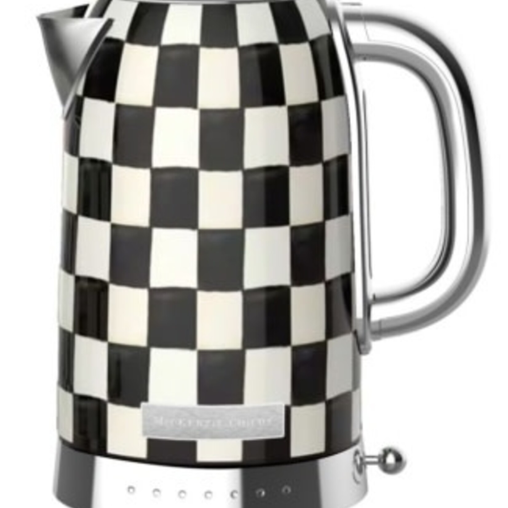MacKenzie-Childs courtly check electric kettle