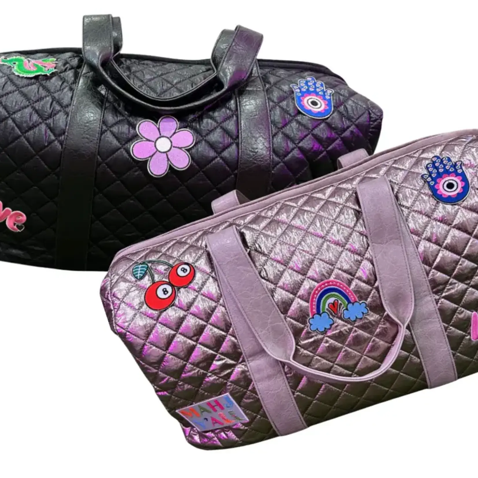Bespoke Mahjong Midnight Black Patch Perfect Bundle – Tote & Sling
