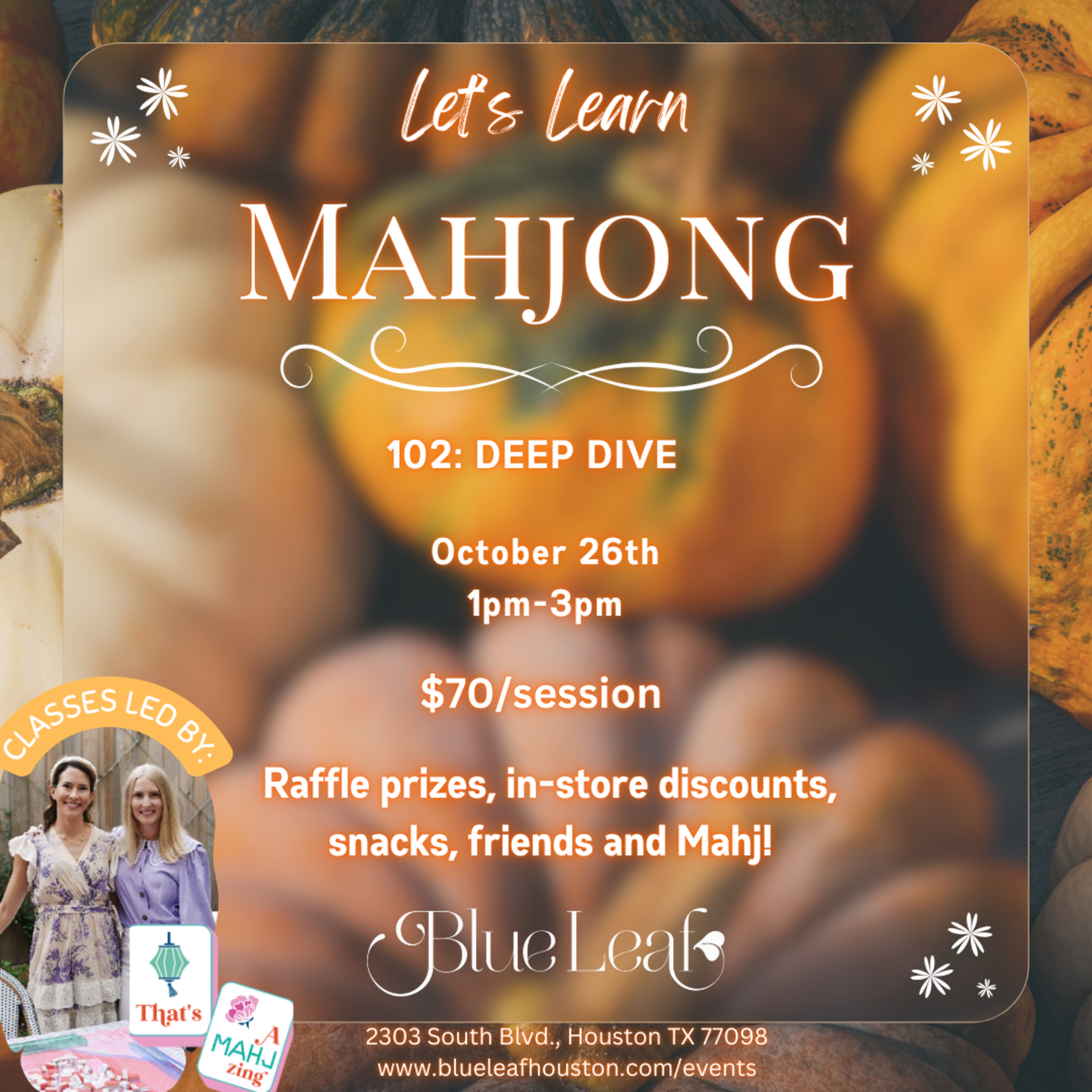 Mahjong 102: October 26th