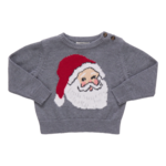 Pink Chicken baby boys oliver sweater - santa