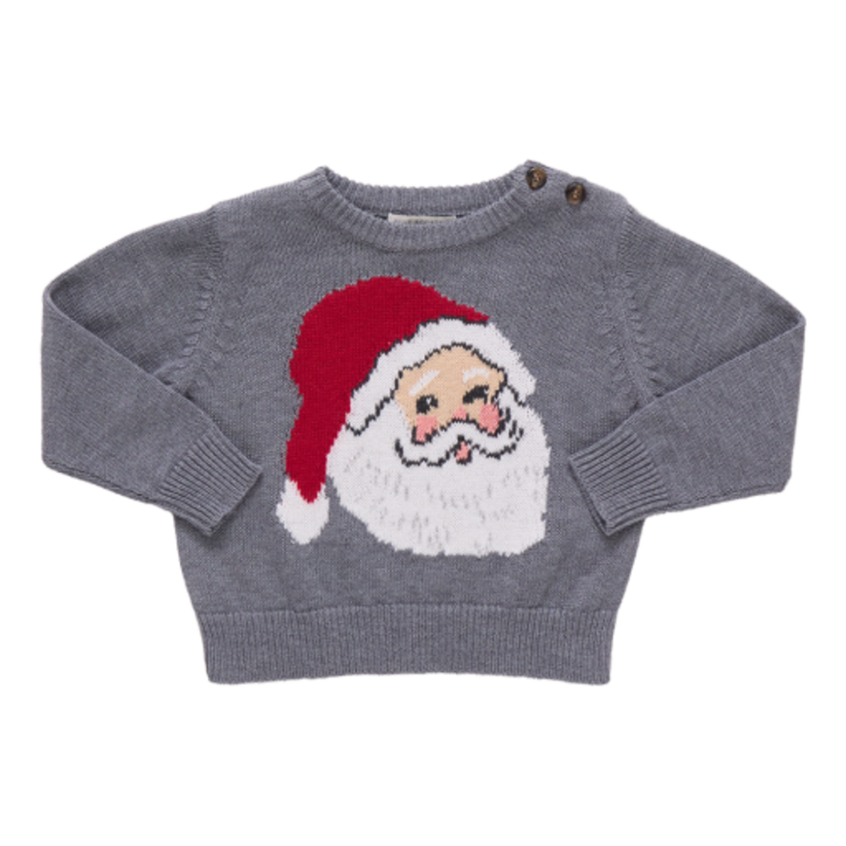 Pink Chicken baby boys oliver sweater - santa
