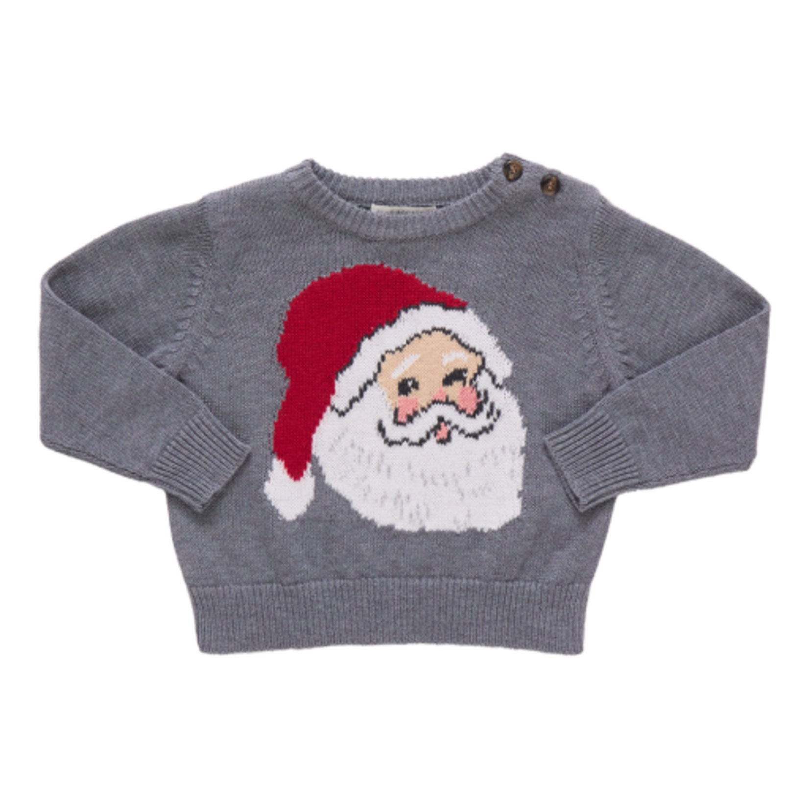 Pink Chicken baby boys oliver sweater - santa