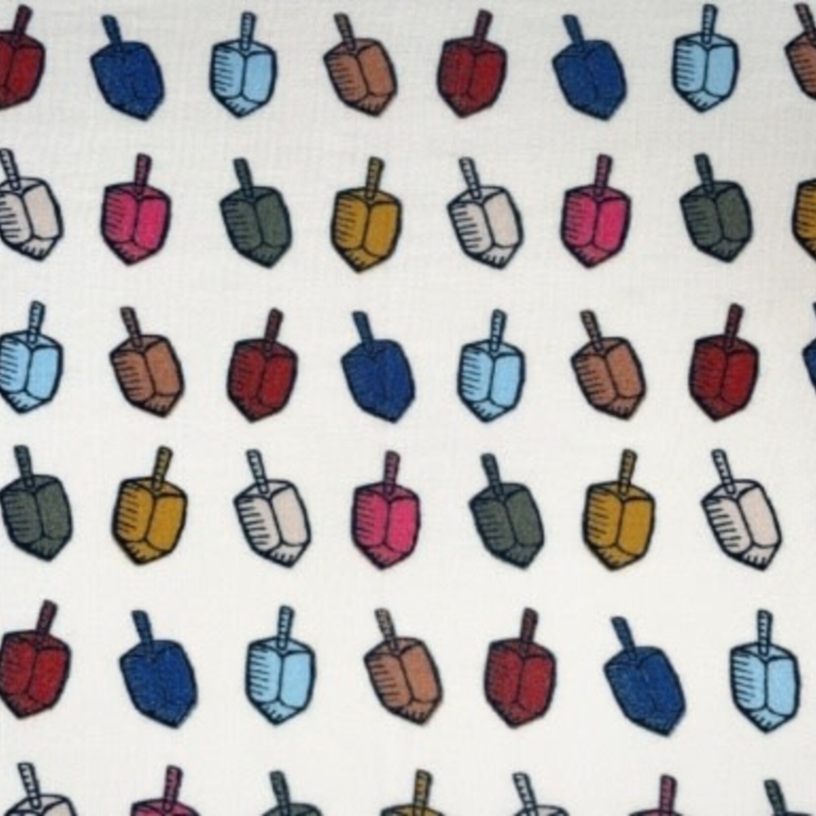 Pink Chicken womens bamboo pj set - multi dreidels