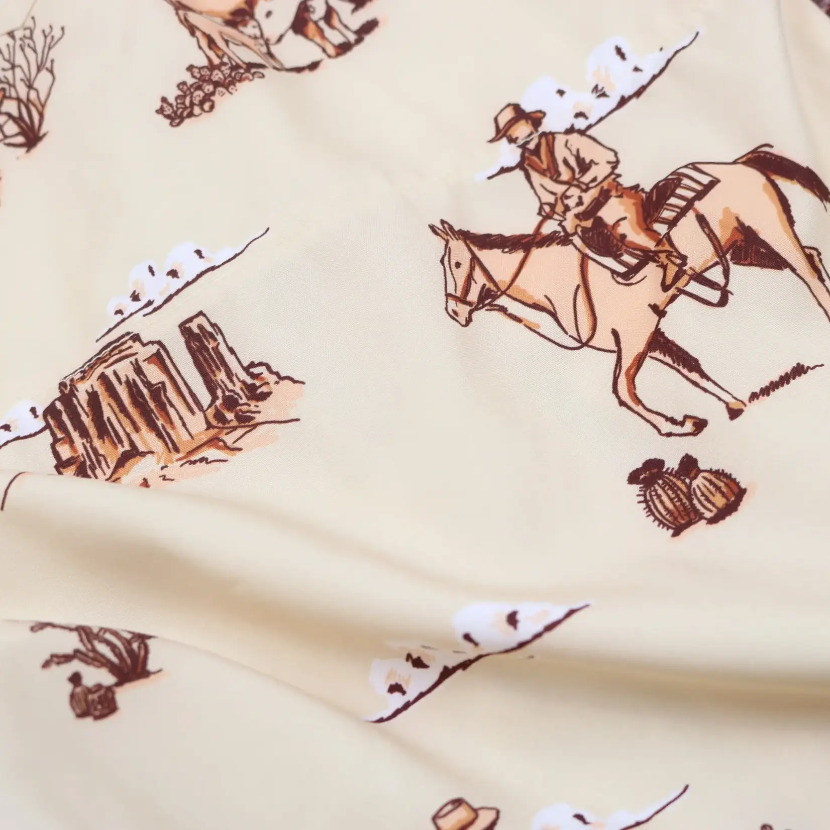 Blue Quail Cattle Drive Pearl Snap Long Sleeve Shirt