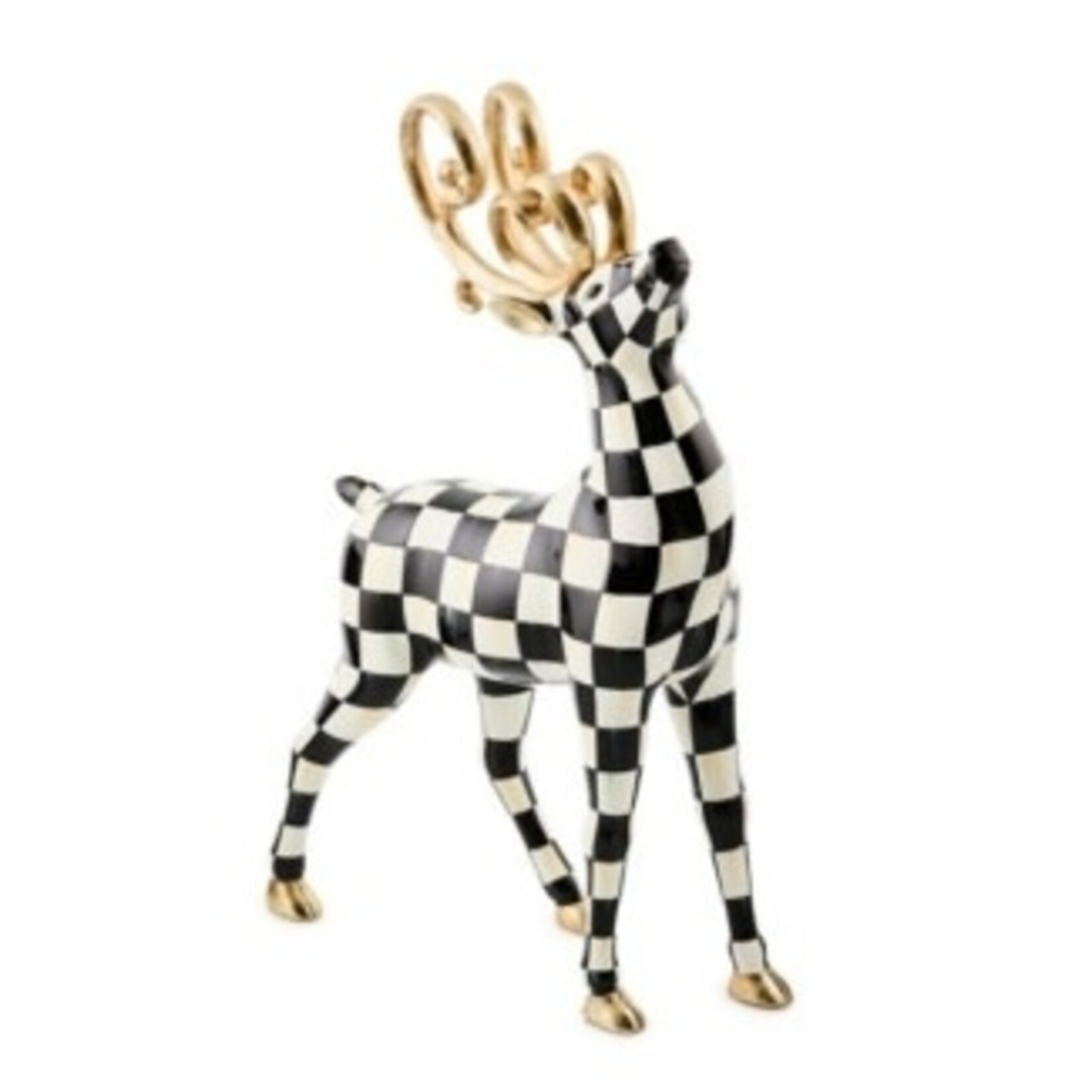 MacKenzie-Childs courtly noel standing deer
