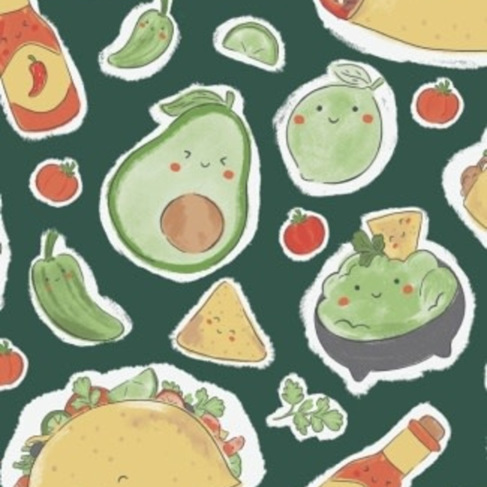 Angel Dear Happy Tacos - L/S Loungewear Set