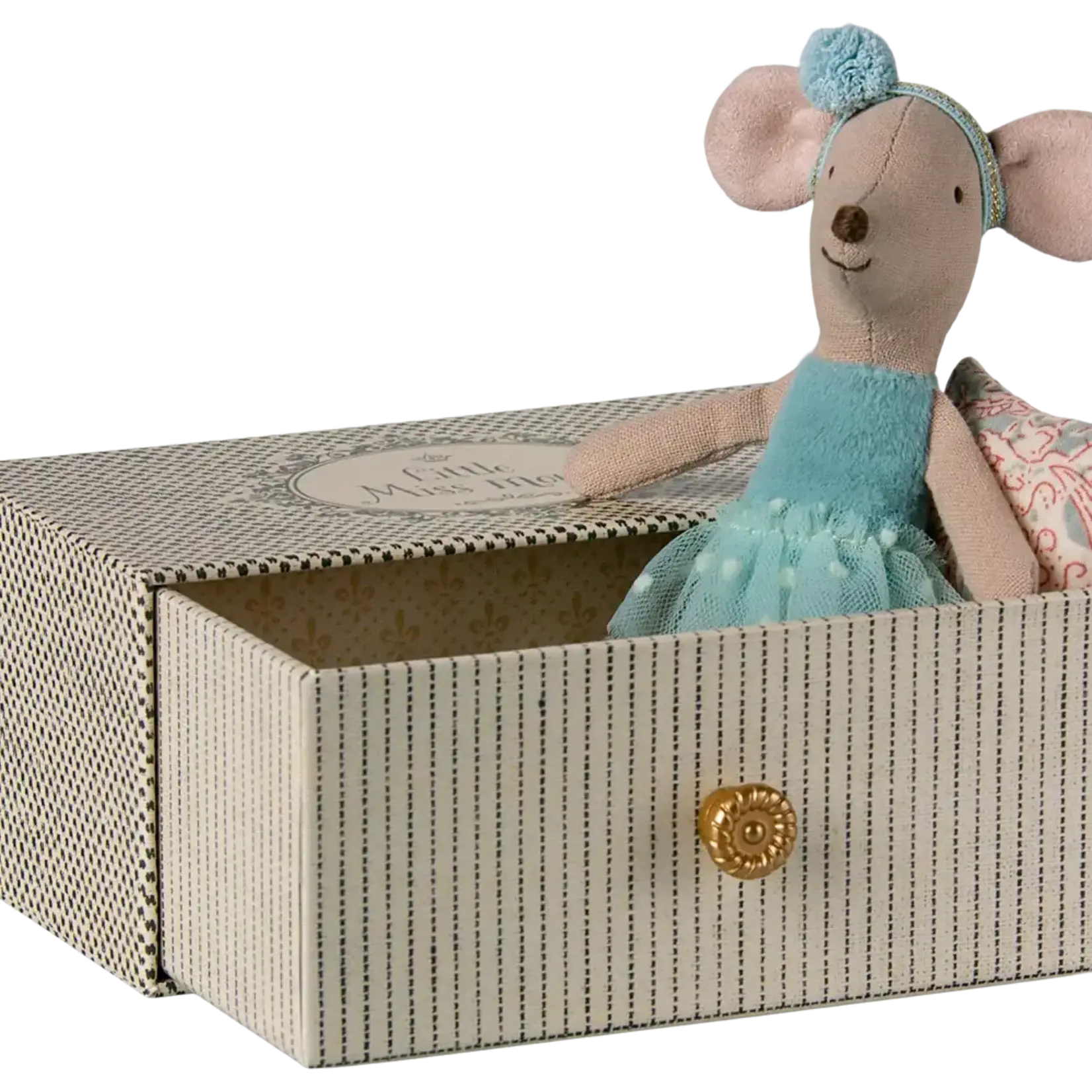Maileg USA Dance mouse in daybed, Little sister