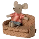 Maileg USA Sofa bed, Mouse - Dots