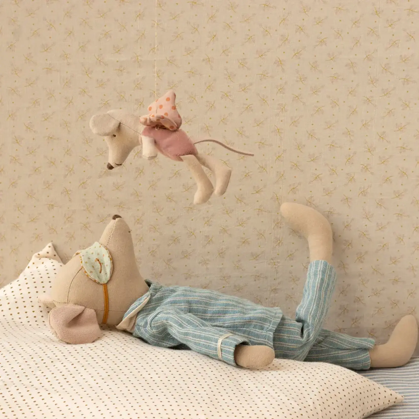Maileg USA Fairy mouse, Little - Rose
