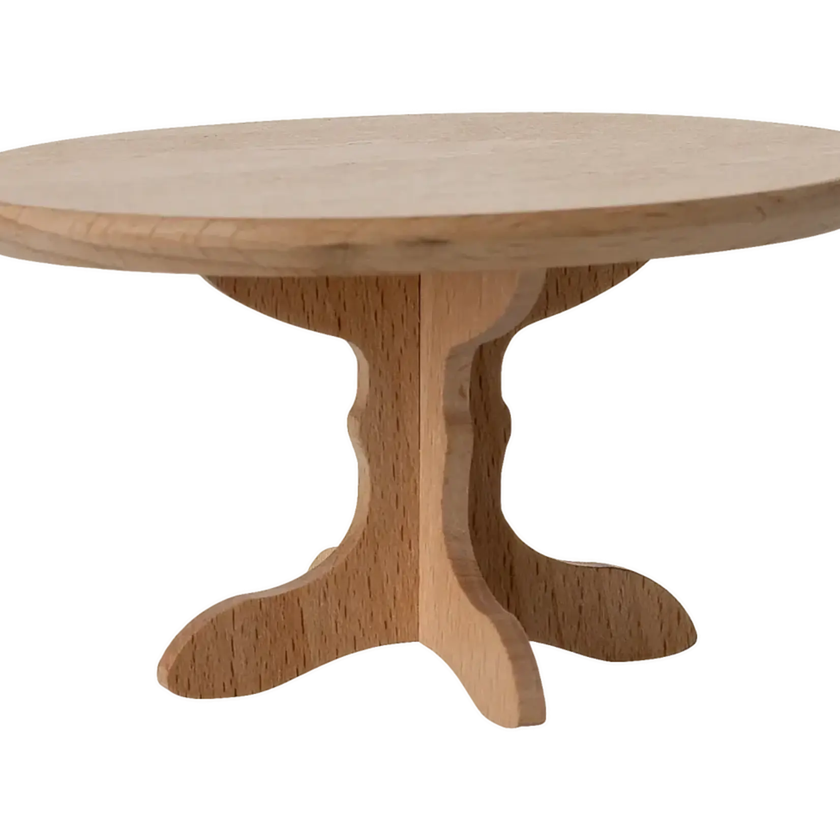 Maileg USA Oval dining table, Mouse - Nature