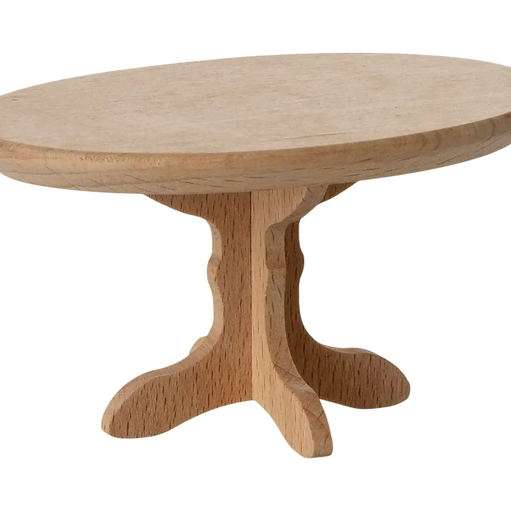 Maileg USA Oval coffee table, Mouse - Nature