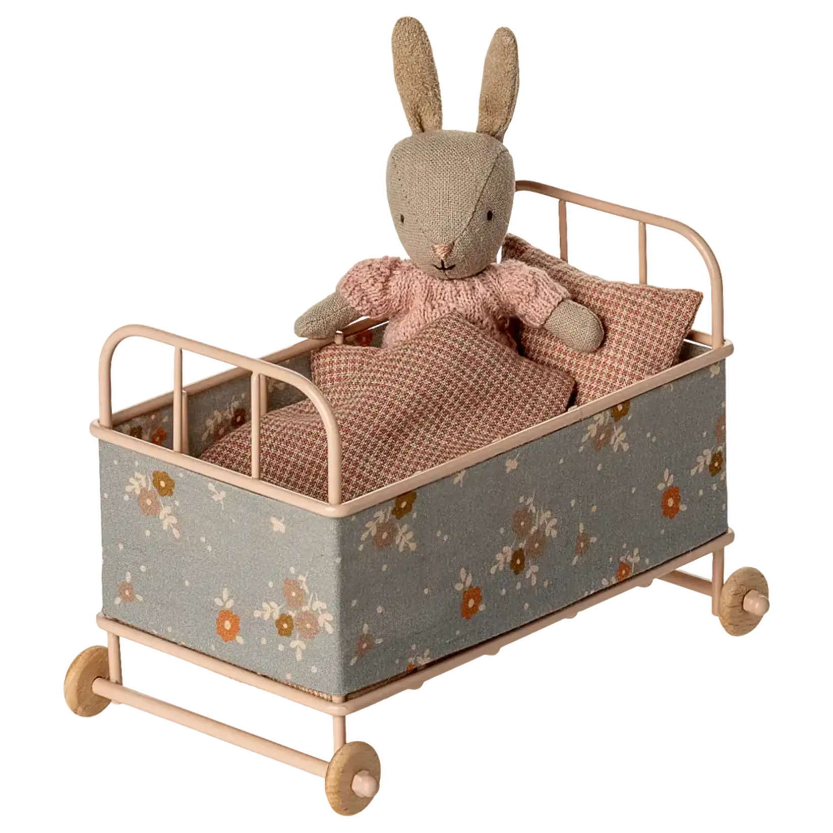 Maileg USA Cot bed, Micro - Powder