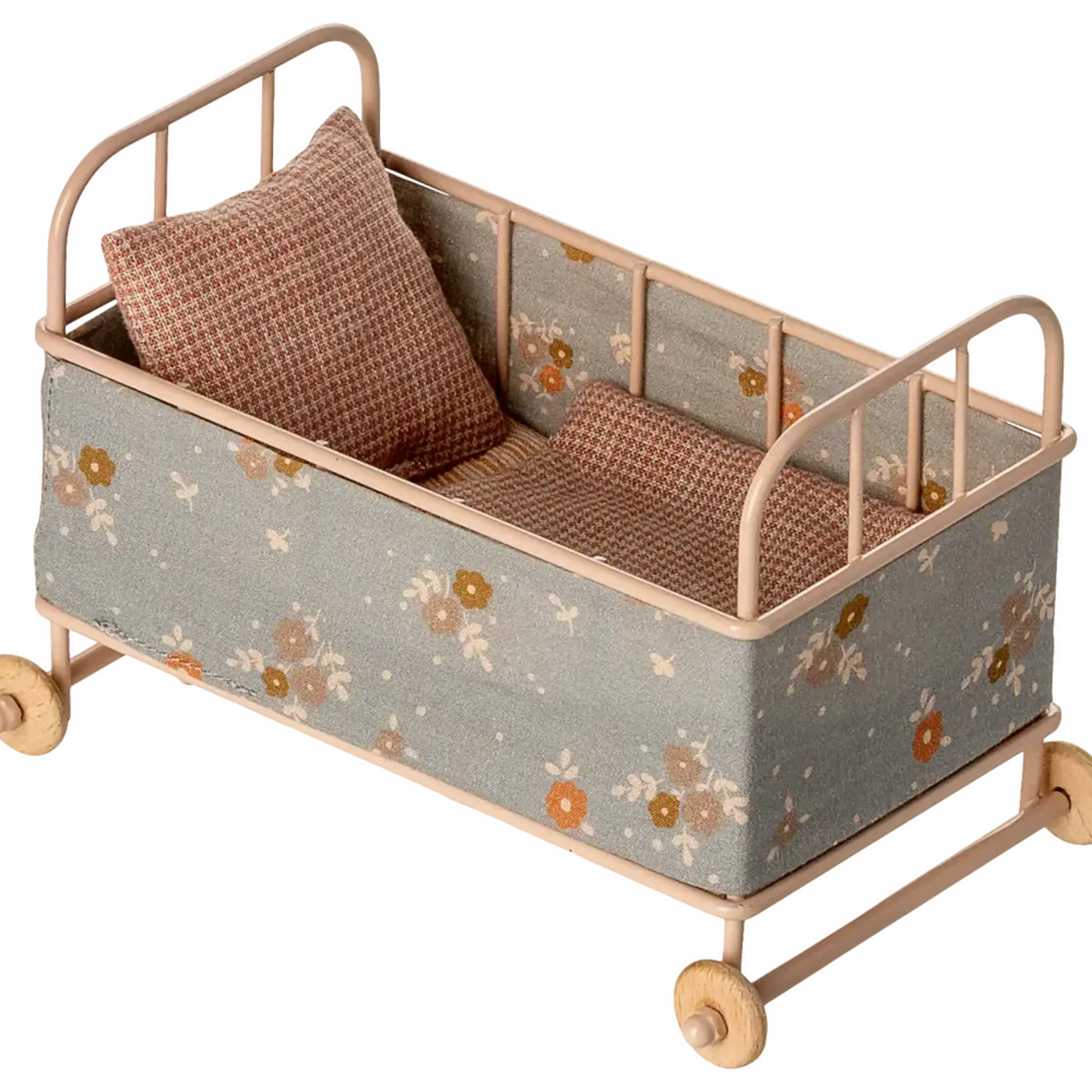 Maileg USA Cot bed, Micro - Powder