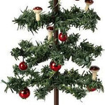 Maileg USA Christmas tree, Mouse
