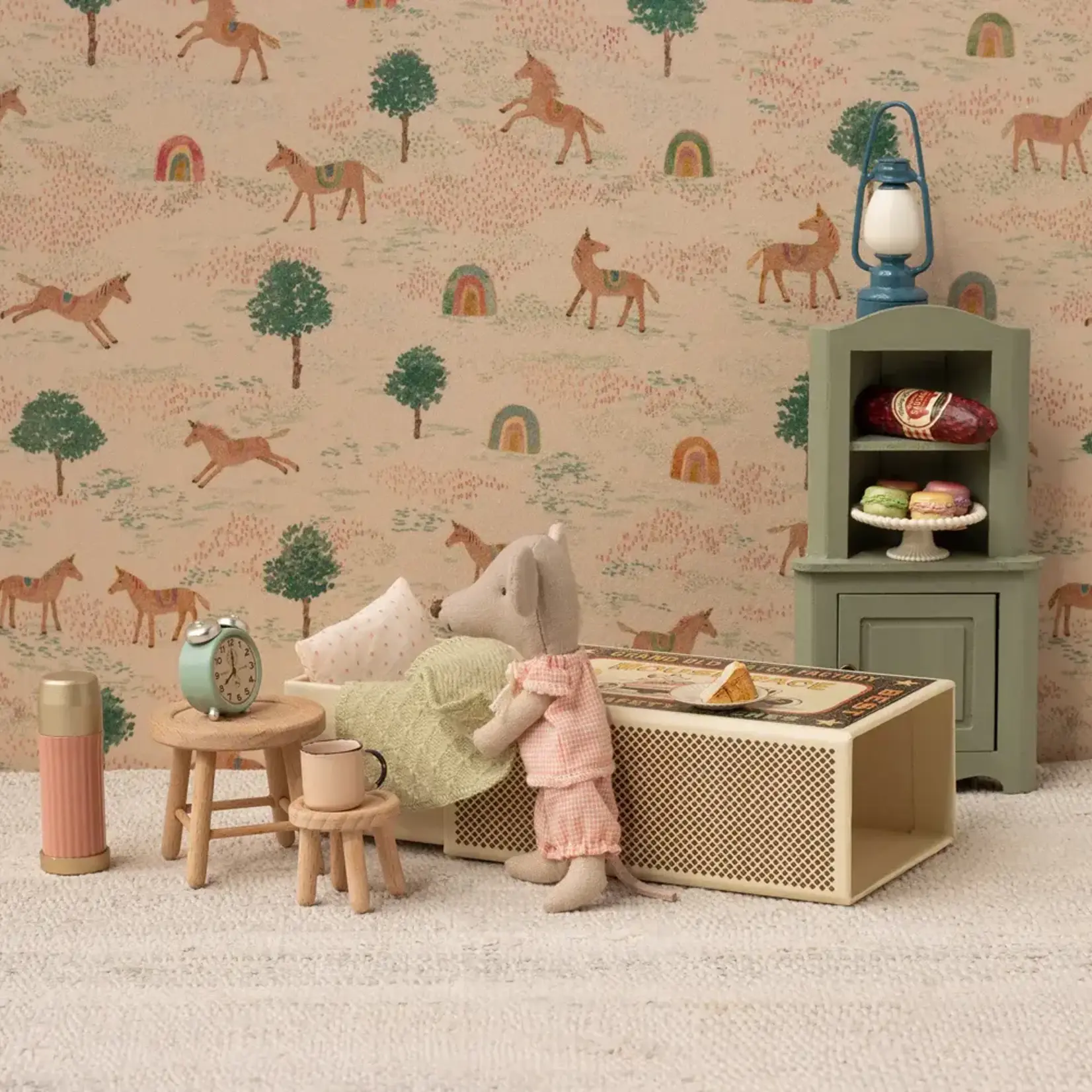 Maileg USA Little sister mouse in matchbox ('26)