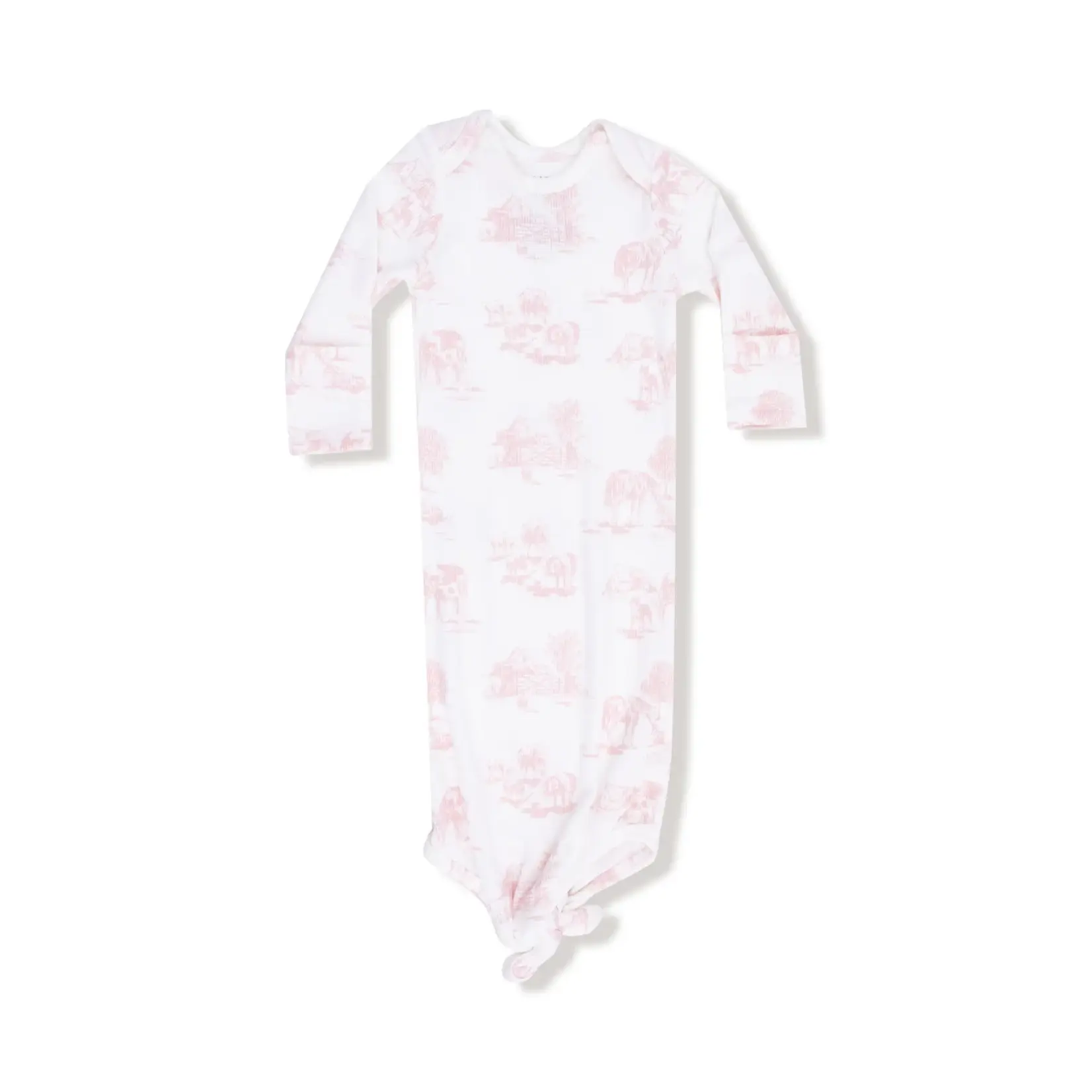 Angel Dear Farm Toile - Pink - Knotted Gown