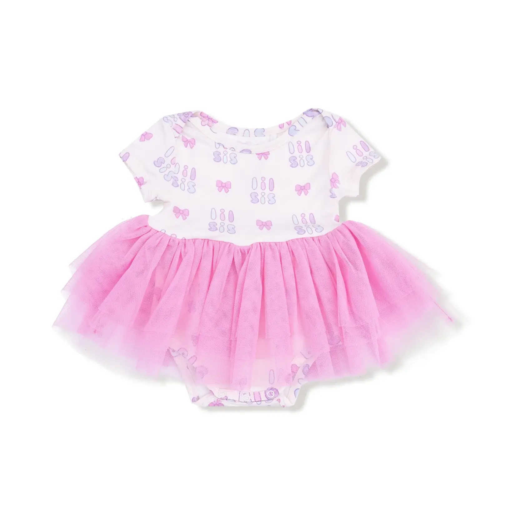 Angel Dear Lil Sis - Tutu Bodysuit Dress