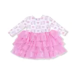 Angel Dear Big Sis - L/S Layered Tulle Dress