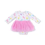 Angel Dear Balloon Animals Pink - L/S Tutu Bodysuit