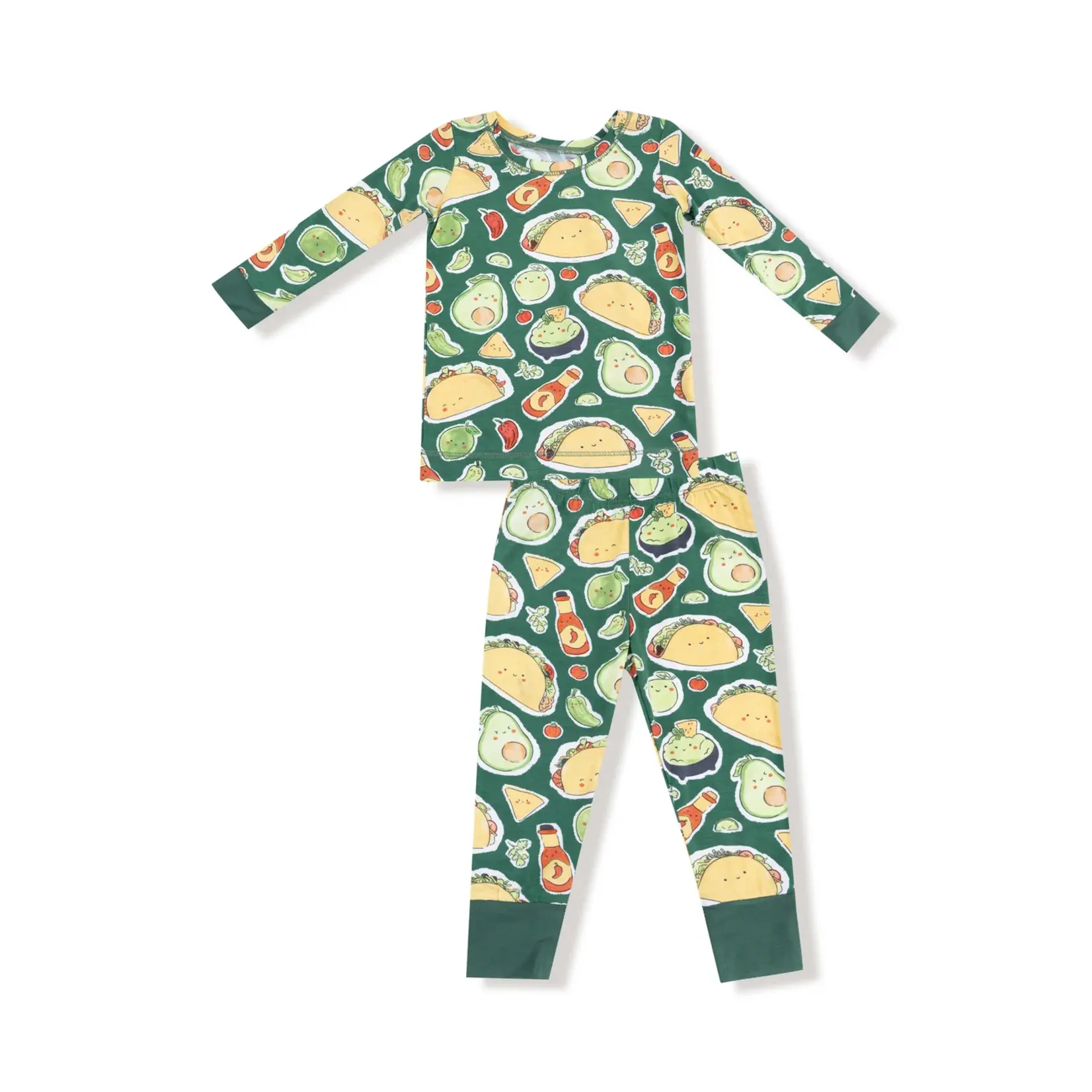 Angel Dear Happy Tacos - L/S Loungewear Set