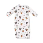 Angel Dear Woodland Animal Faces - Lap Shoulder Gown