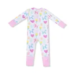 Angel Dear Balloon Animals Pink - 2 Way Zipper Romper