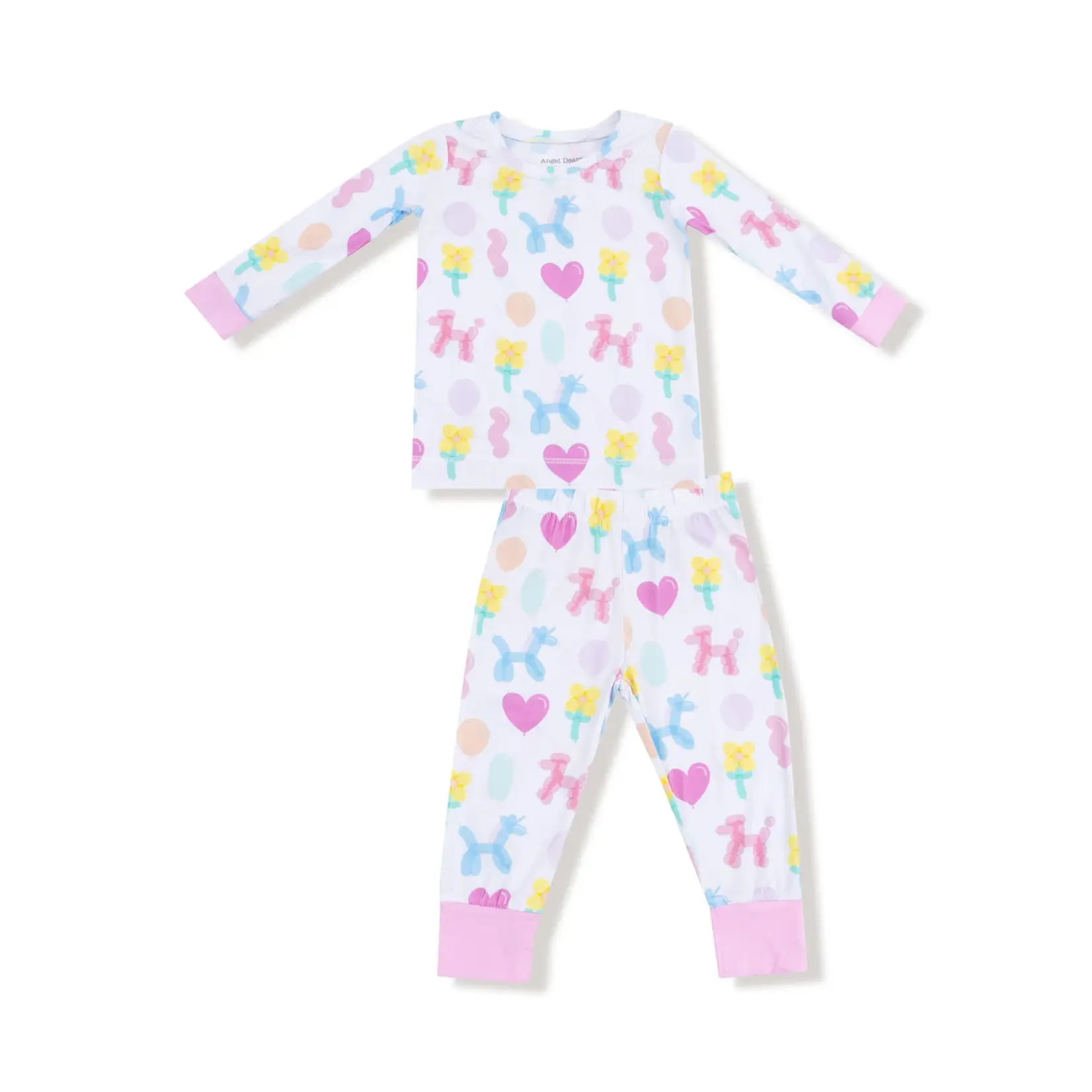 Angel Dear Balloon Animals Pink - L/S Loungewear Set