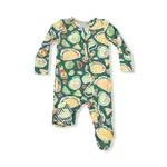 Angel Dear Happy Tacos - 2 Way Zipper Footie