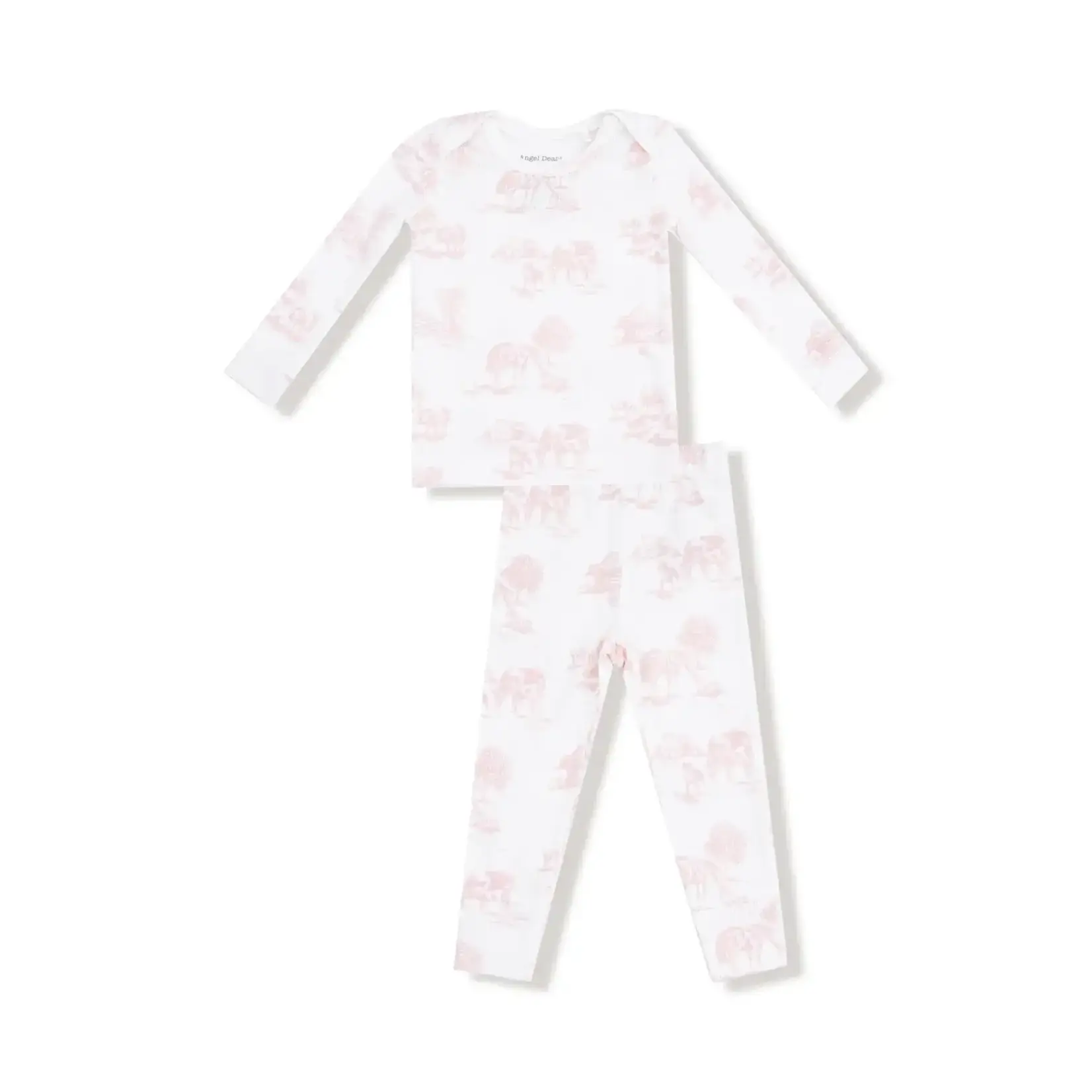 Angel Dear Farm Toile - Pink - Loungewear Set
