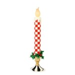 MacKenzie-Childs check it out illuminated large trophy candle