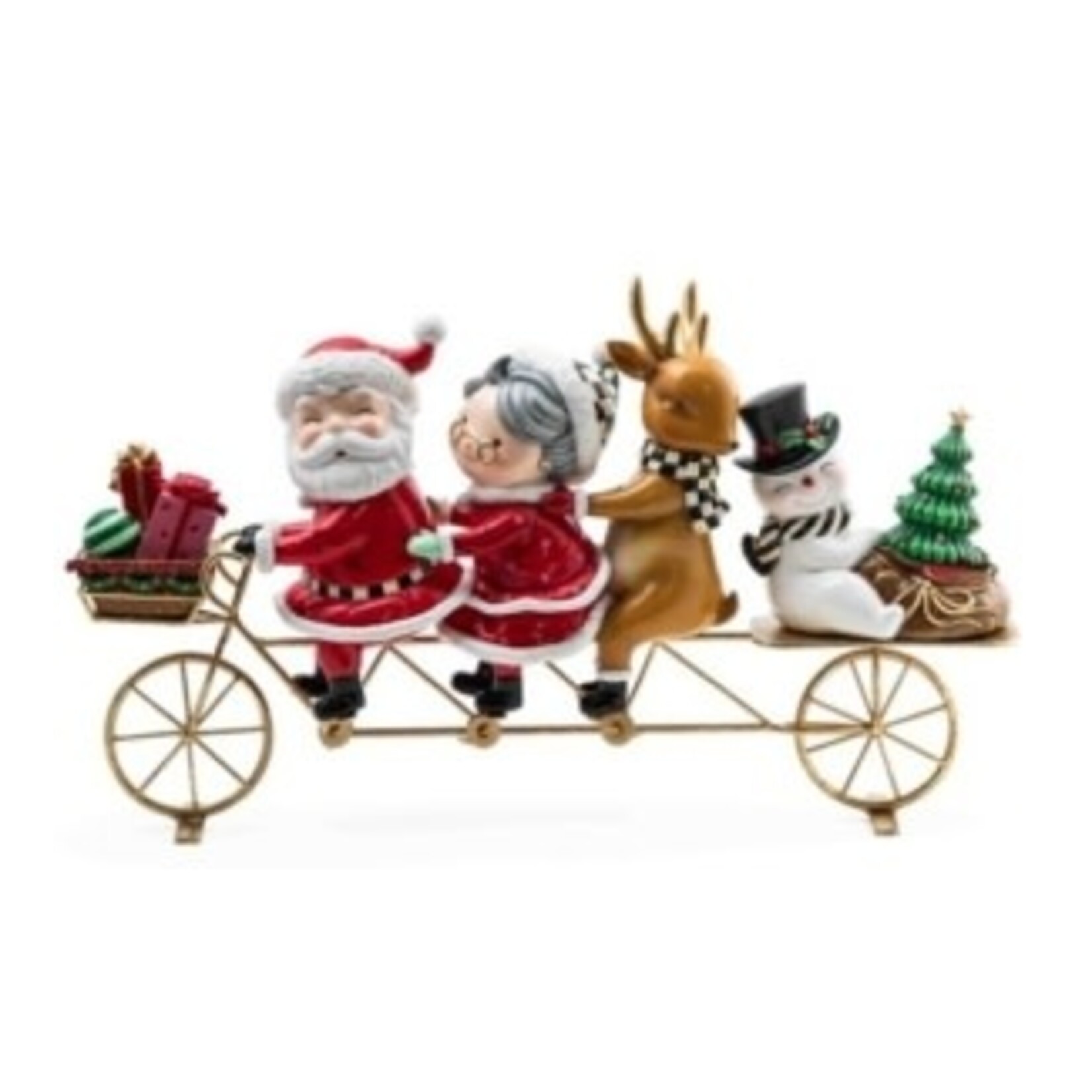 MacKenzie-Childs granny kitsch santa and company