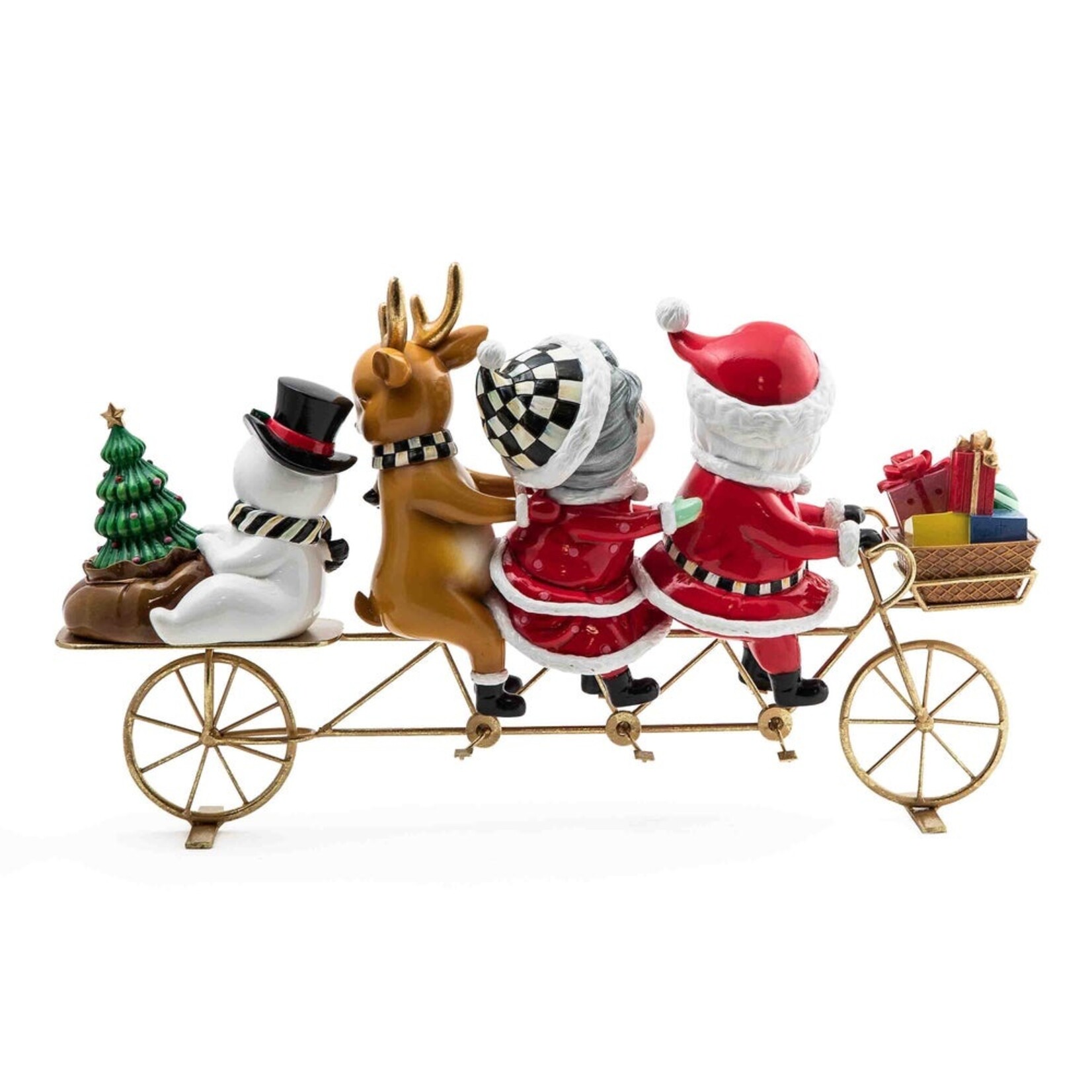 MacKenzie-Childs granny kitsch santa and company