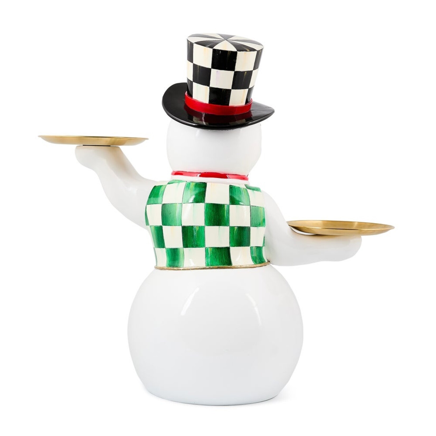 MacKenzie-Childs check it out snowman butler