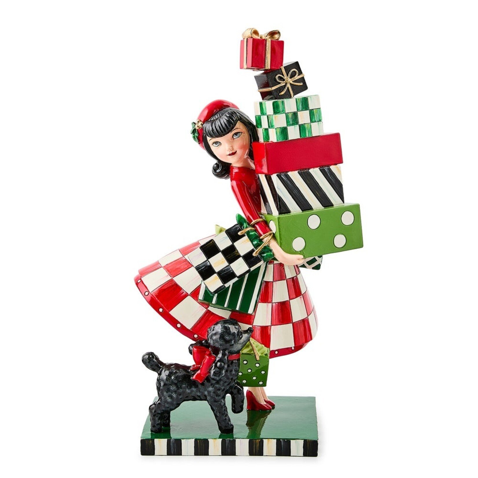 MacKenzie-Childs check it out shopper figurine