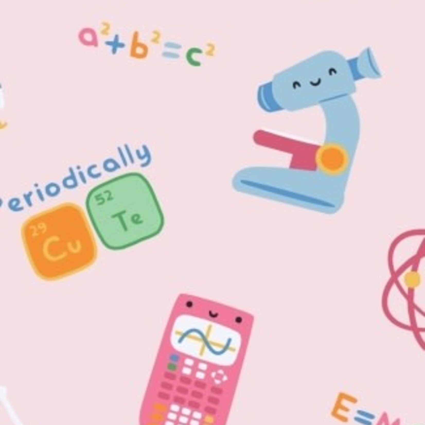 Angel Dear Future Scientist - Pink - 2 Way Zipper Romper