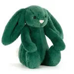Jellycat Teal Bashful Christmas Bunny