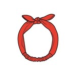 Angel Dear Red - Knot Headband