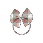 Angel Dear Holiday Plaid - Big Tulle Bow