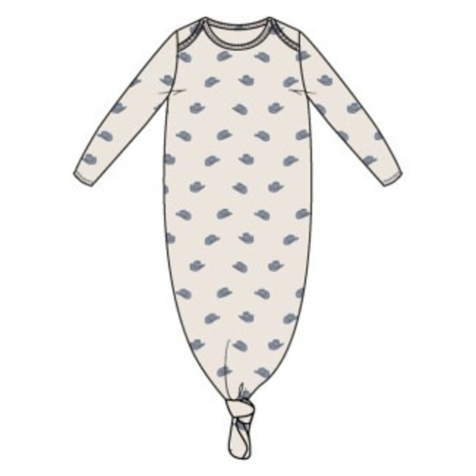 Angel Dear Petite Cowboy Hats  - Knotted Gown