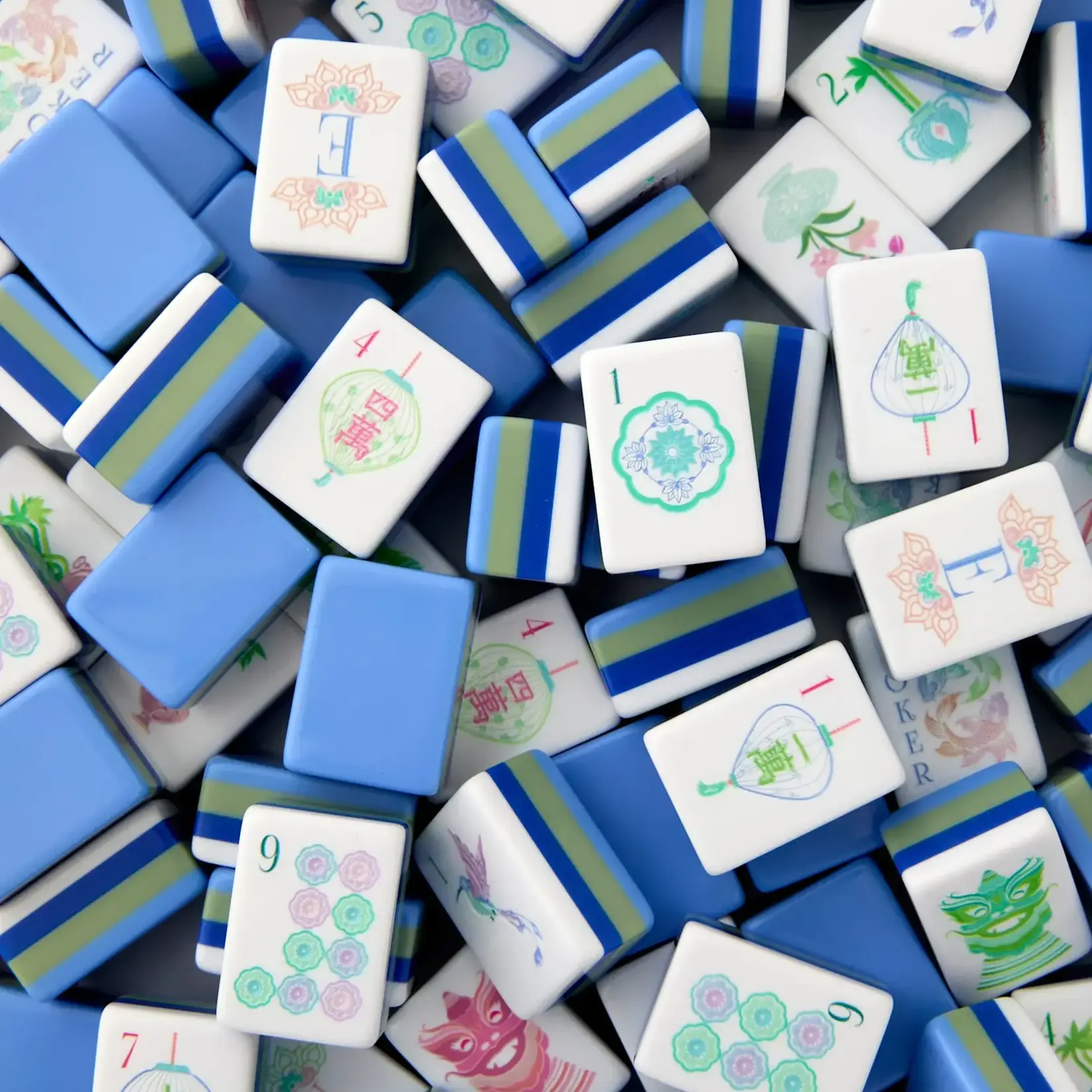 Oh My Mahjong Moonlight Mahjong Tiles