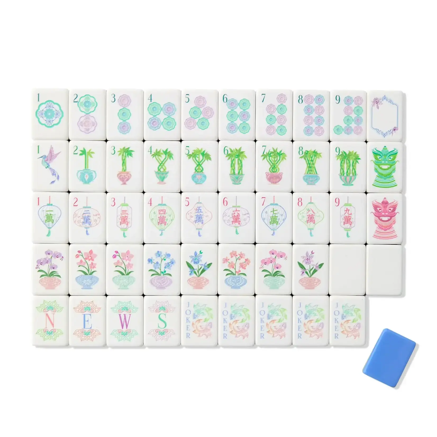Oh My Mahjong Moonlight Mahjong Tiles