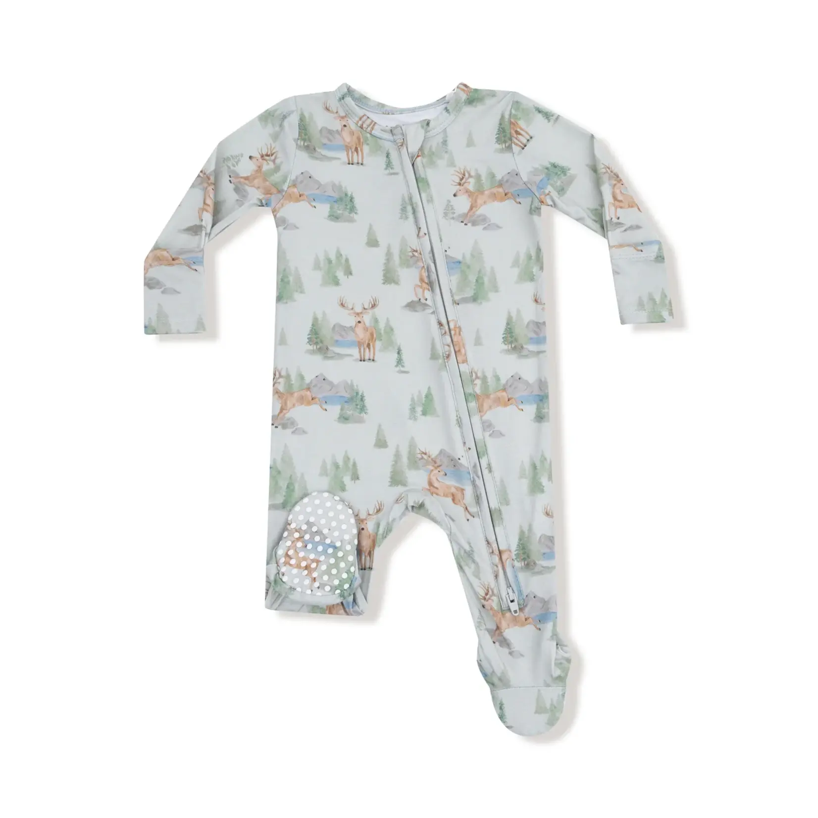 Angel Dear Buck Deer - 2 Way Zipper Footie