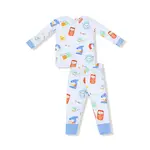 Angel Dear Future Scientist - Blue - L/S Loungewear Set