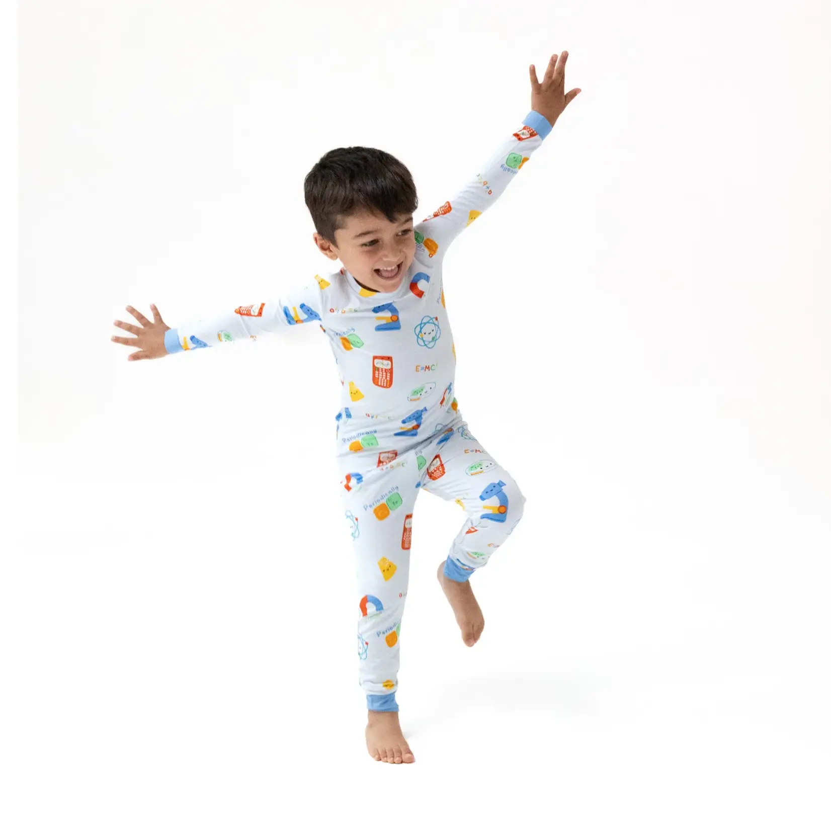 Angel Dear Future Scientist - Blue - L/S Loungewear Set