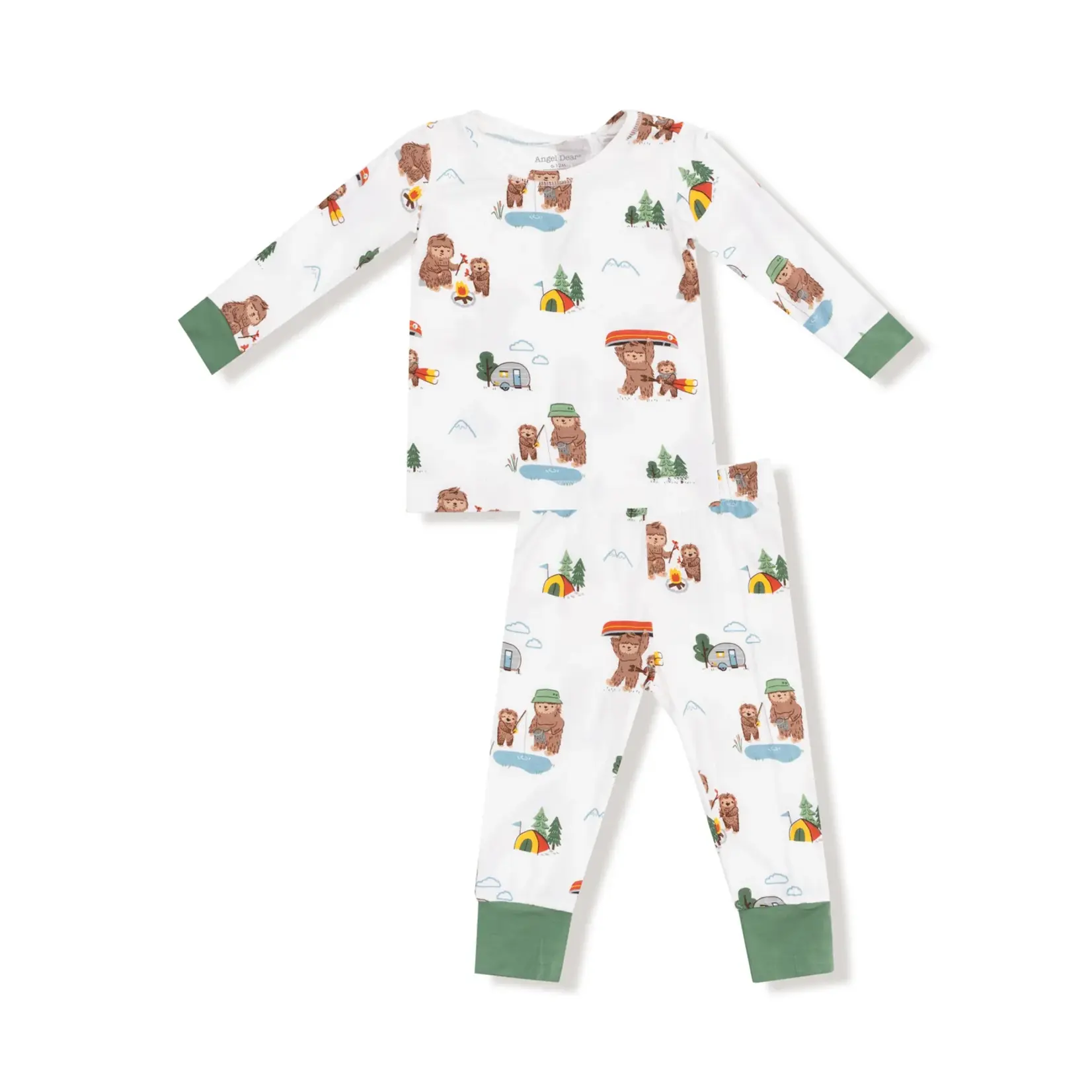 Angel Dear Bigfoot Camping - L/S Loungewear Set