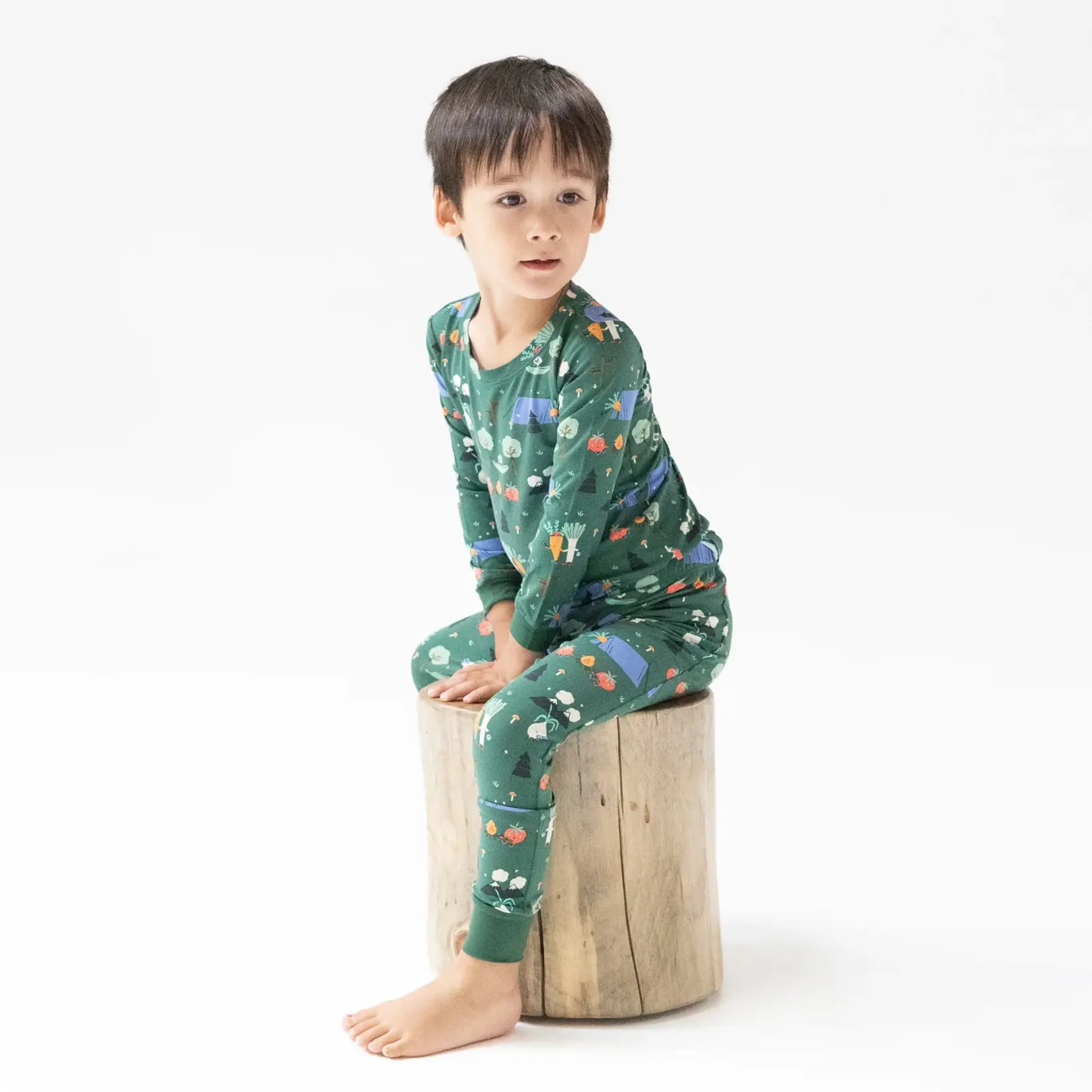 Angel Dear Camping Veggies - L/S Loungewear Set