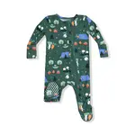 Angel Dear Camping Veggies - 2 Way Zipper Footie