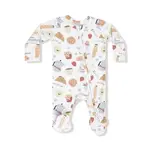 Angel Dear Bonjour Breakfast - 2 Way Zipper Footie